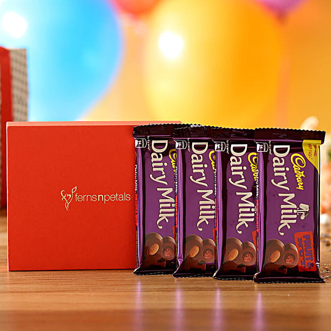 Buy/Send Dairy Milk Fruit N Nut Box Online FNP