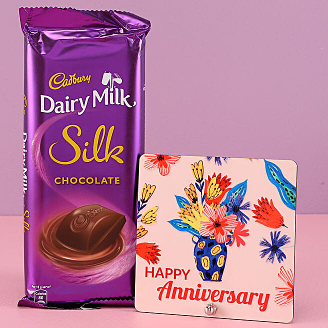Buy/Send Dairy Milk Silk Anniversary Greetings Online FNP