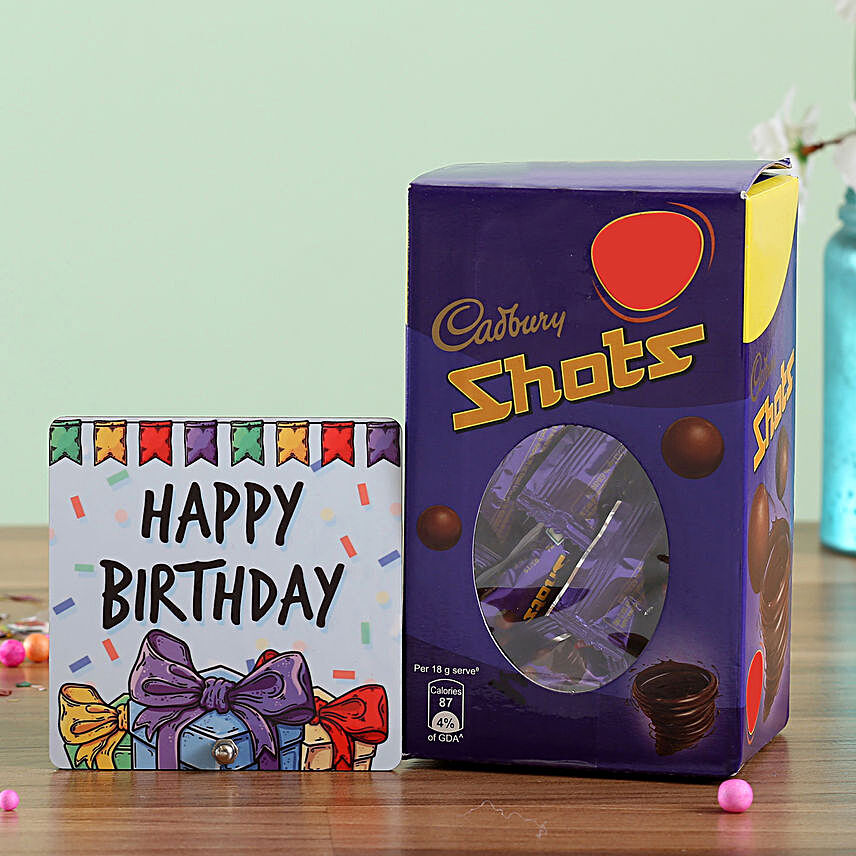 Cadbury Shots Birthday Wishes