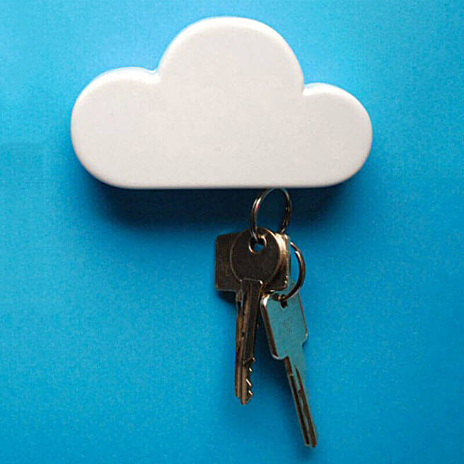 Buy/Send Cloud Key Holder White Online FNP