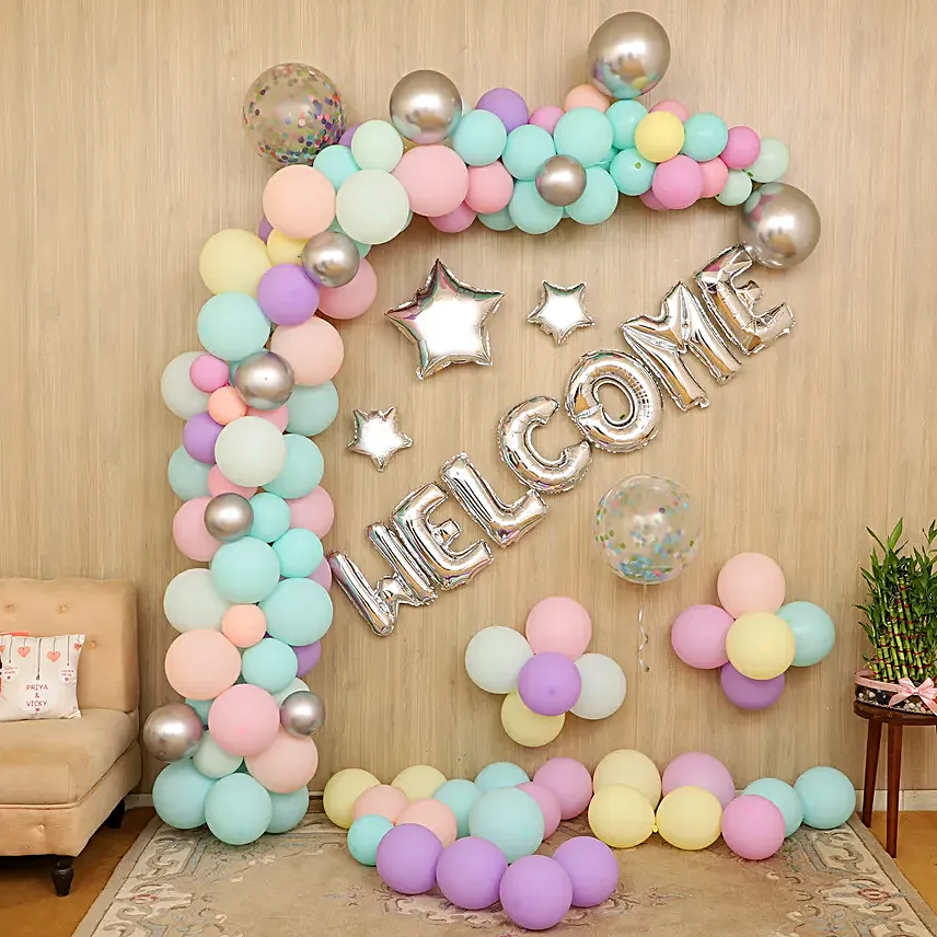 Grand Welcome Party Decor