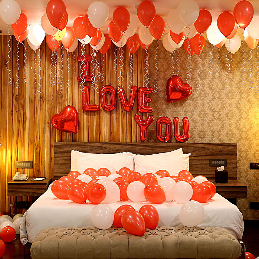 Grand Celebration Of Love:Valentines Day Balloon Decorations