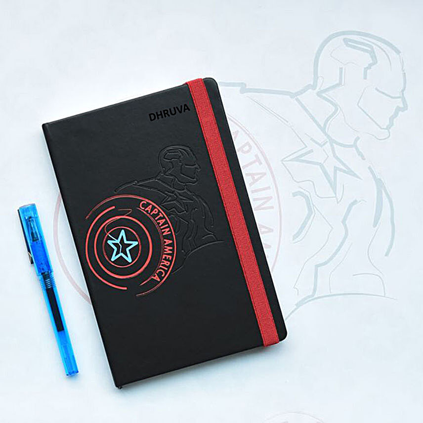 Black Avengers Personalised Diary
