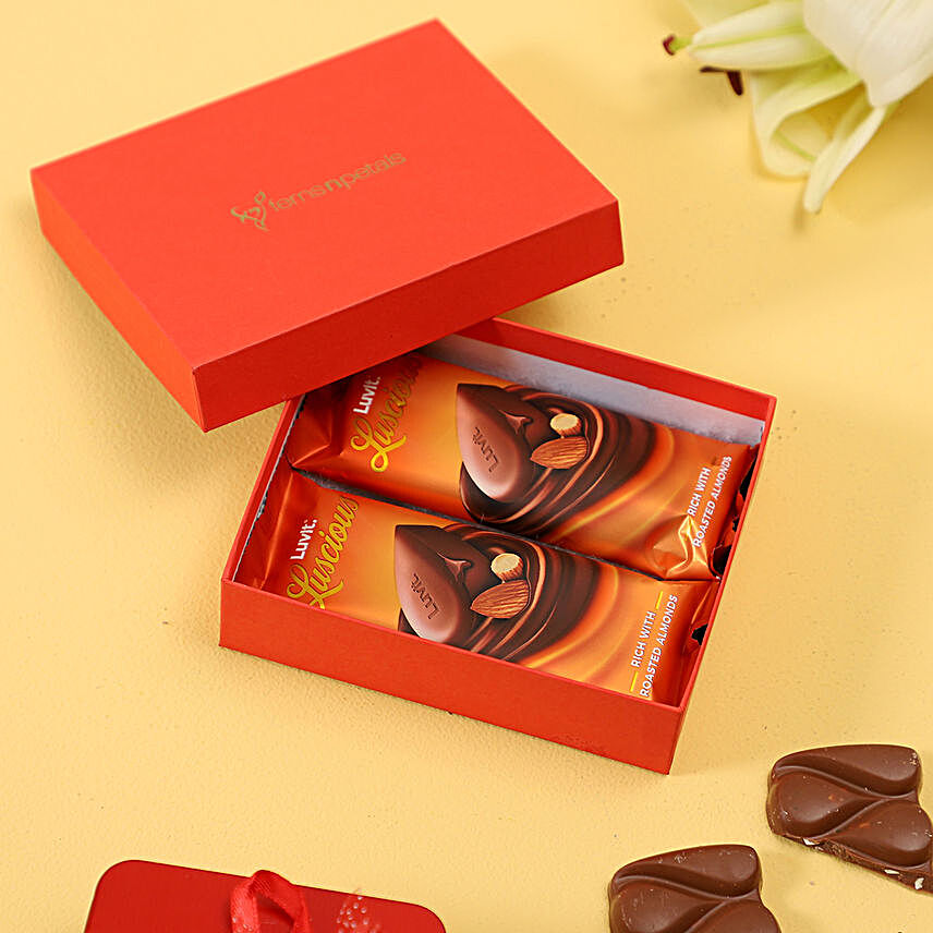 Yummy LuvIt Luscious Chocolates In Red Box