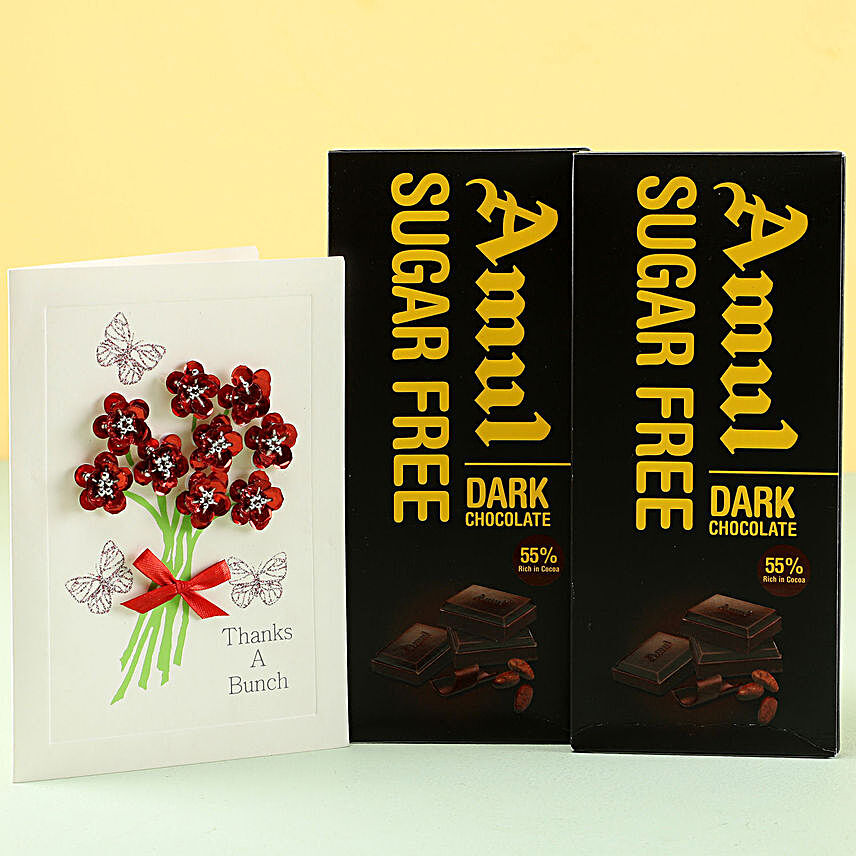 Sugar Free Dark Chocolates With Love
