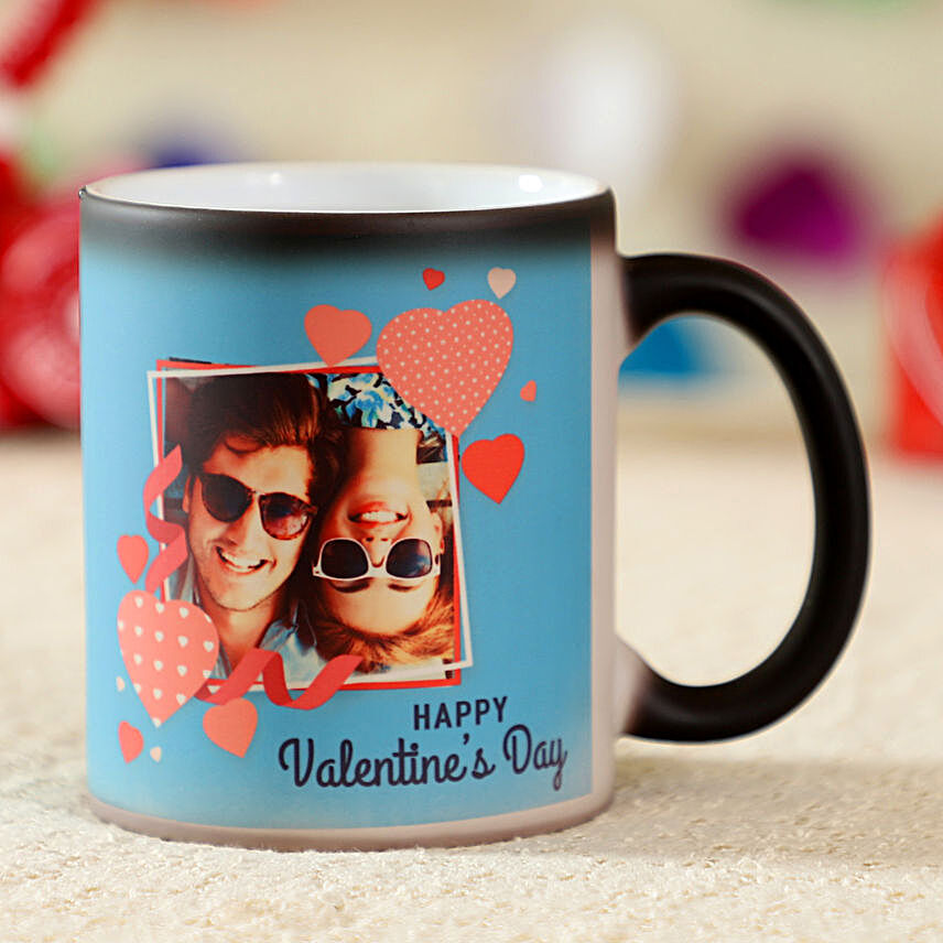 Personalised Valentines Magic Mug