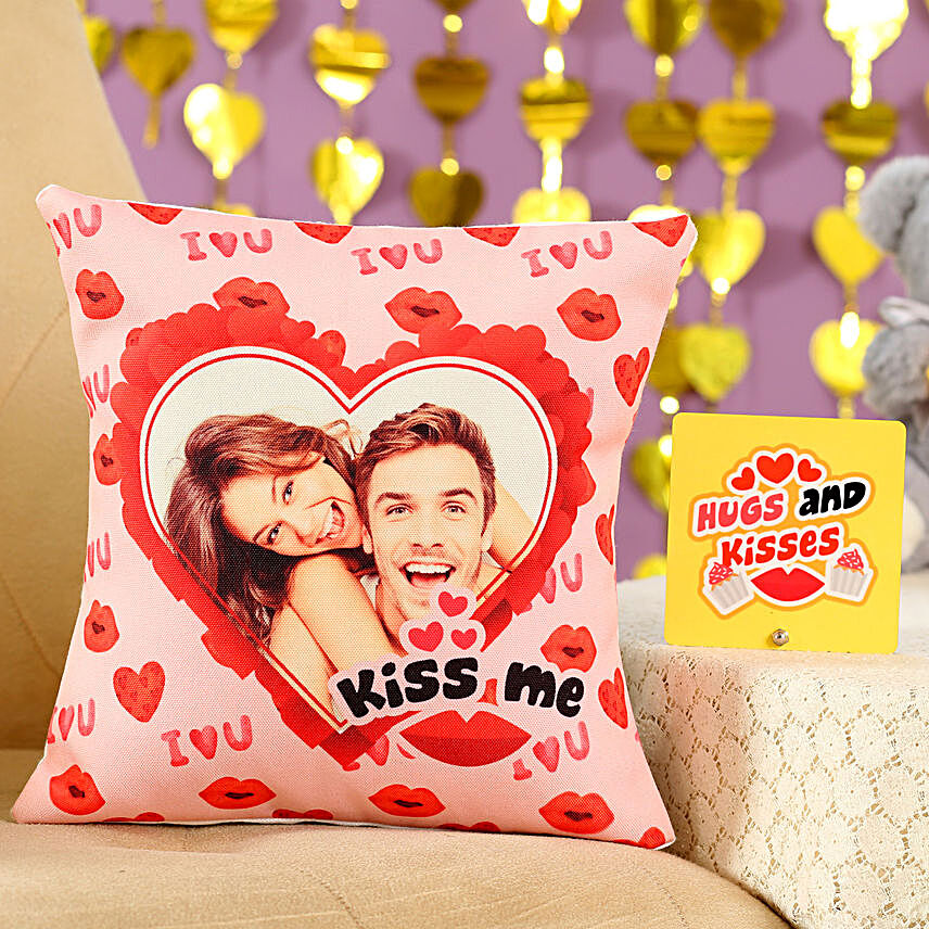 Kiss Me Cushion Table Top Combo
