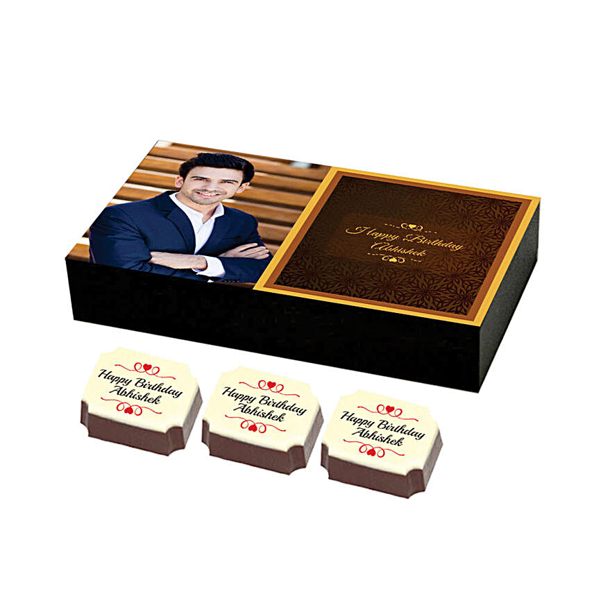 Delicious Personalised Chocolates Box