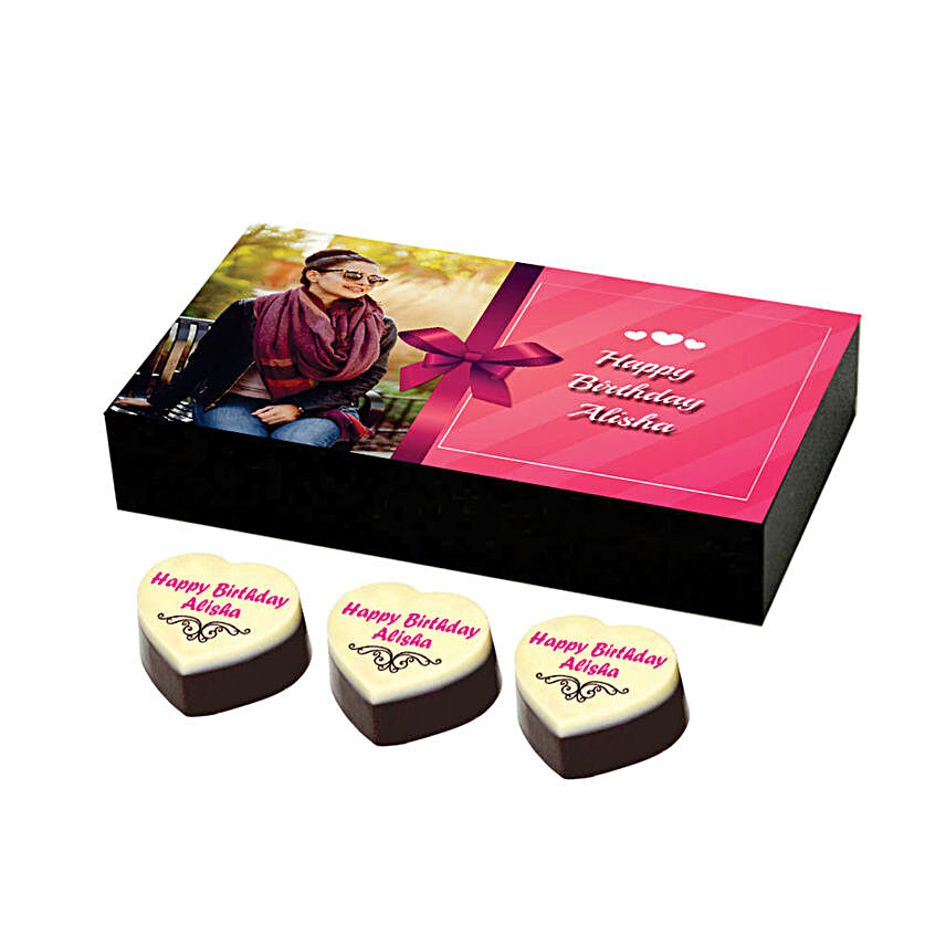 Yummy Personalised Chocolates Box