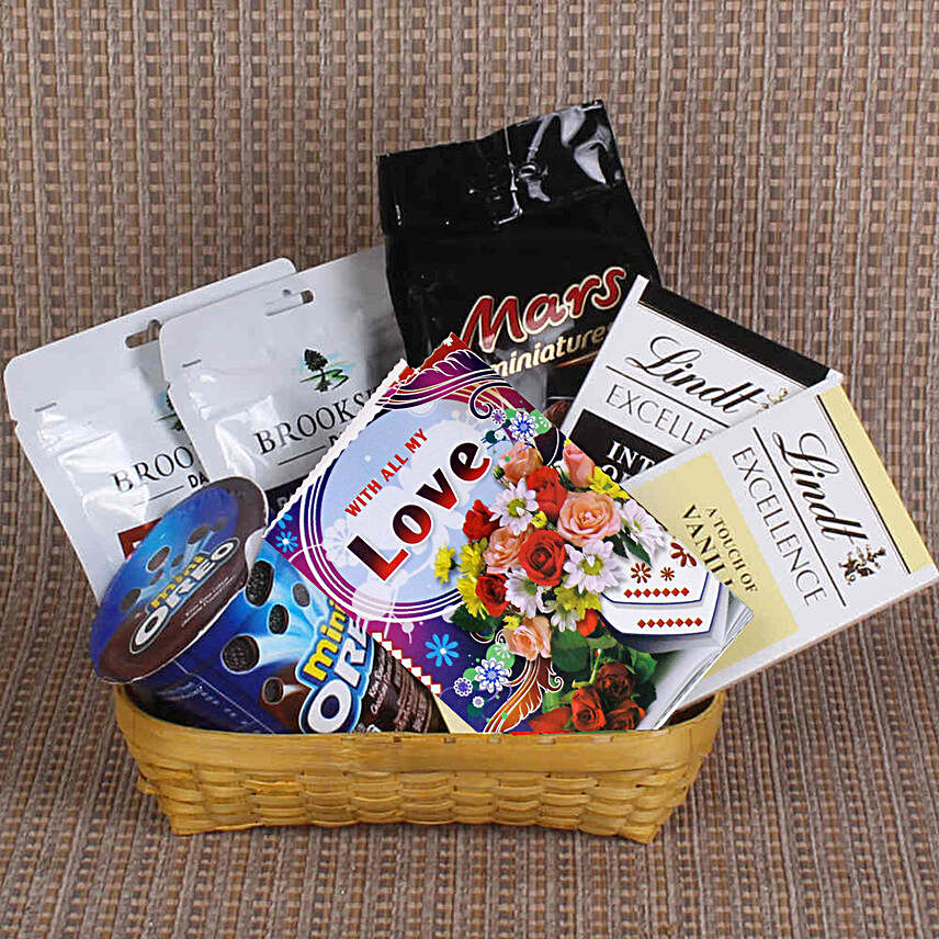 Drenched In Love Gift Basket