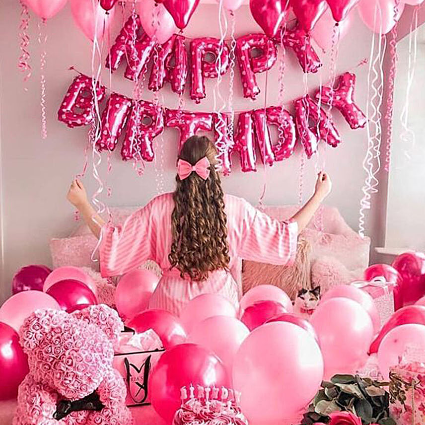 Princess Birthday Surprise:Magical Balloon Decorations