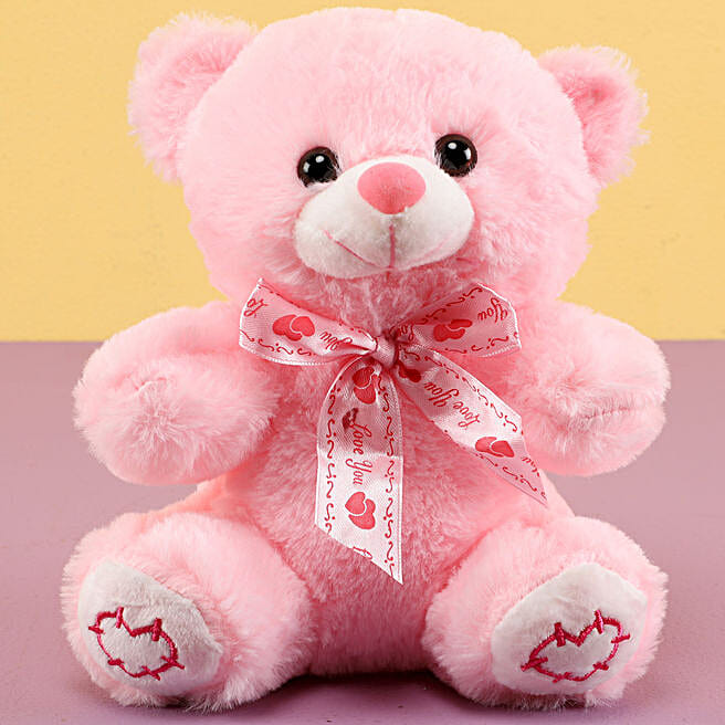 Buy/Send Mini Pink Coloured Teddy Bear Online- FNP