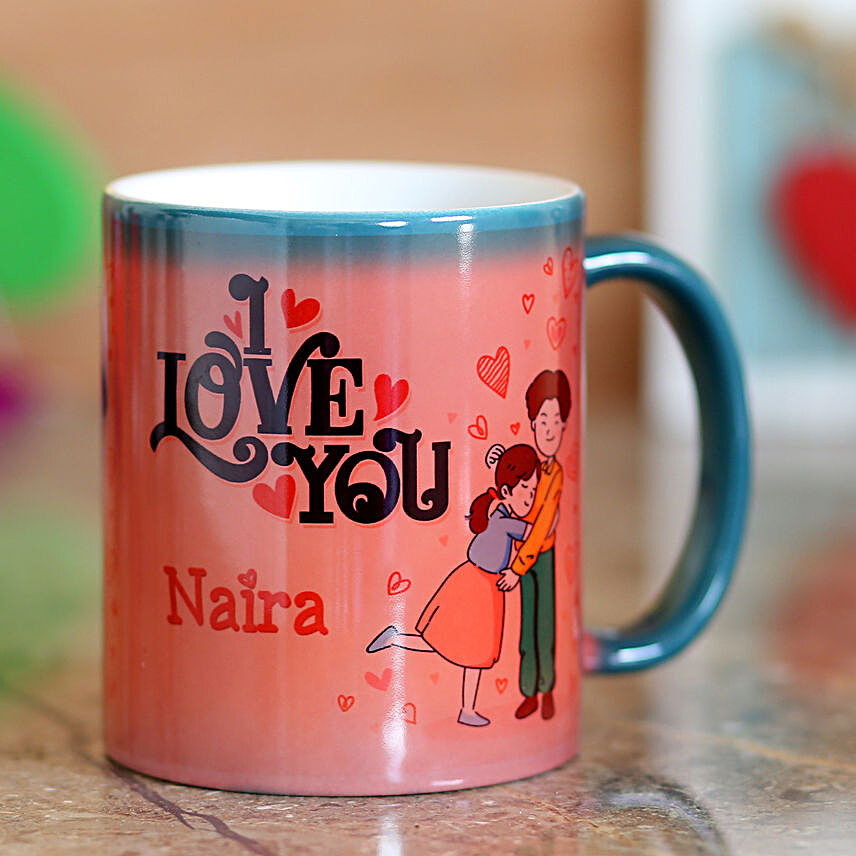 Online Ceramic Love Mug:Romantic Personalised Gifts