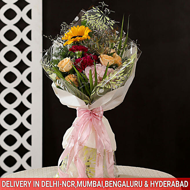 Buy/Send Mixed Flower Bouquet Online FNP