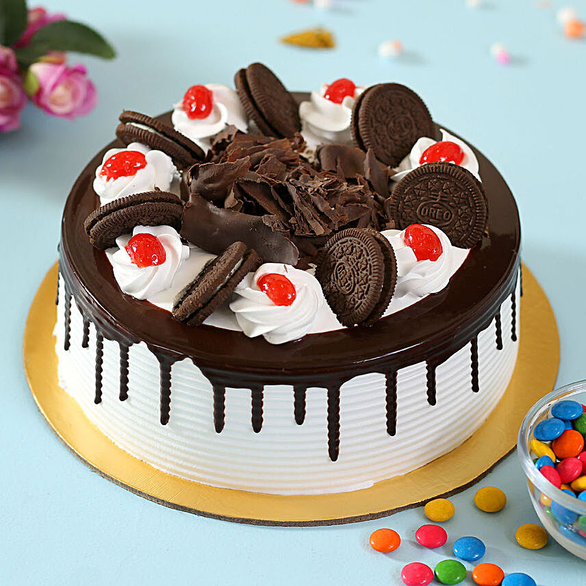 Oreo Cake Online For Her:Black Forest Birthday Cakes