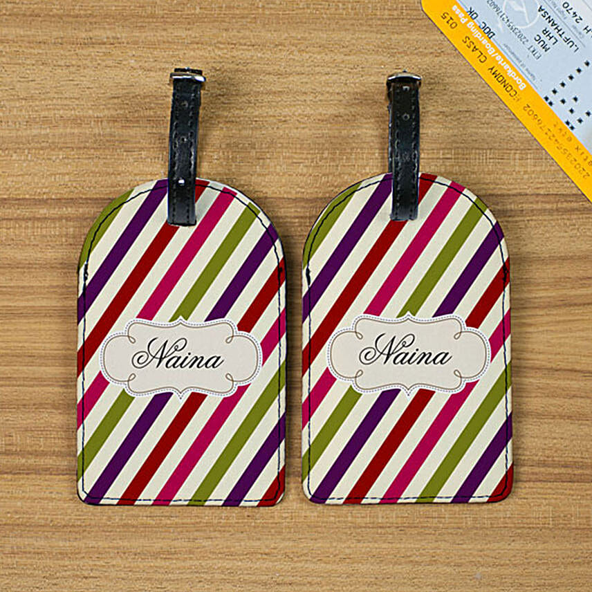 Buy/Send Personalised Name Luggage Tags Online FNP
