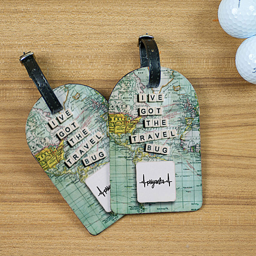 Personalised Names Luggage Tags
