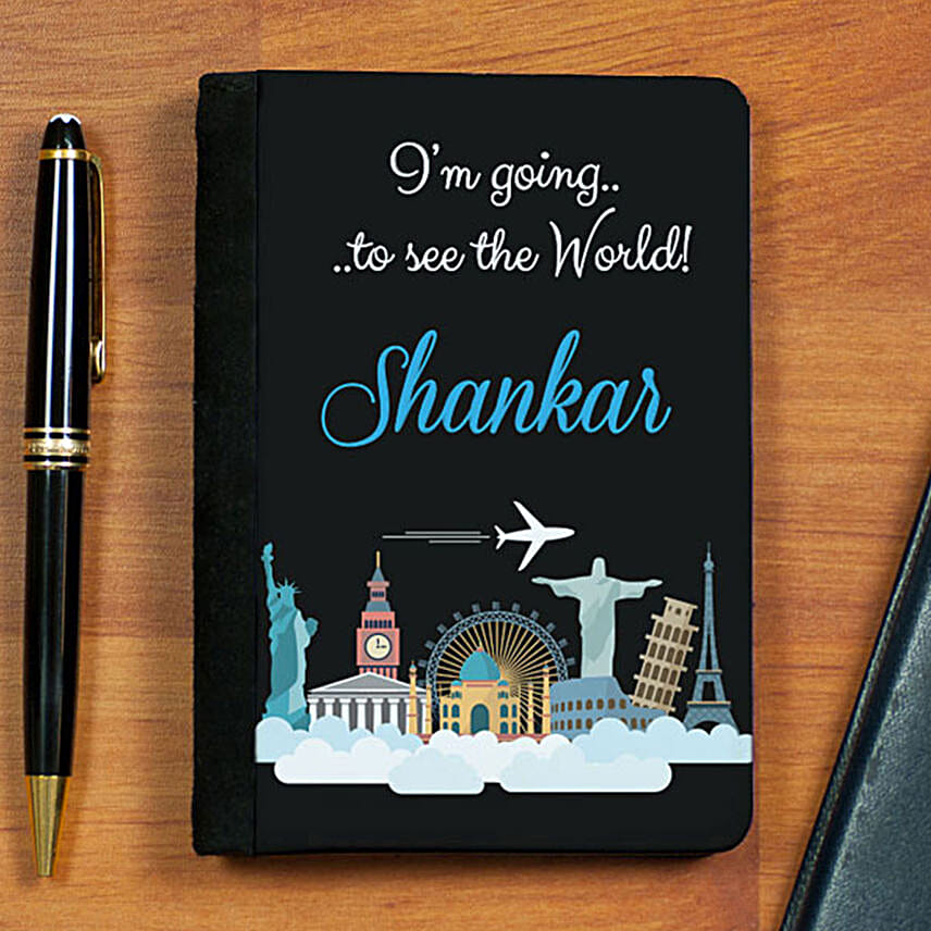 See The World Personalised Passport Holder