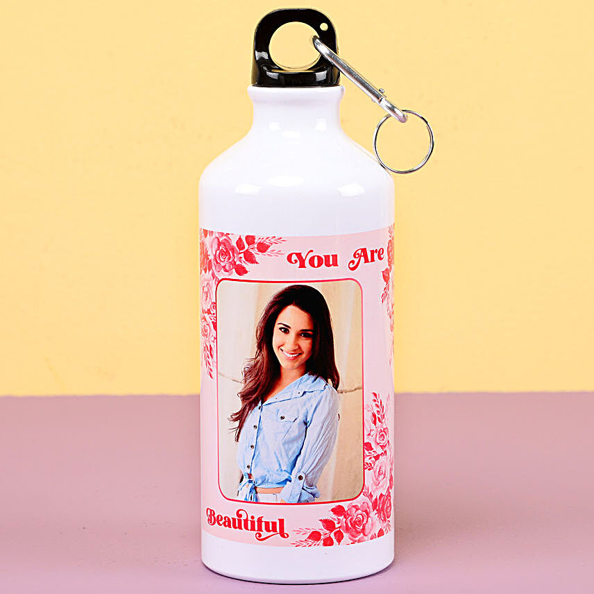 Personalised You Are Beautiful Bottle