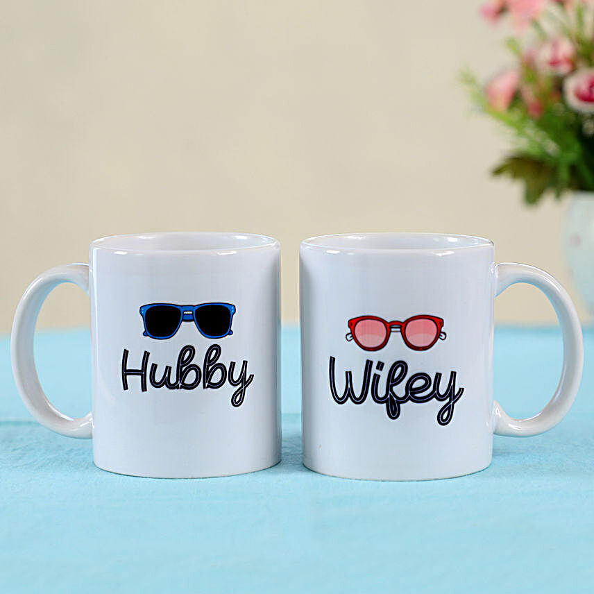 Husband Wife Mug Set