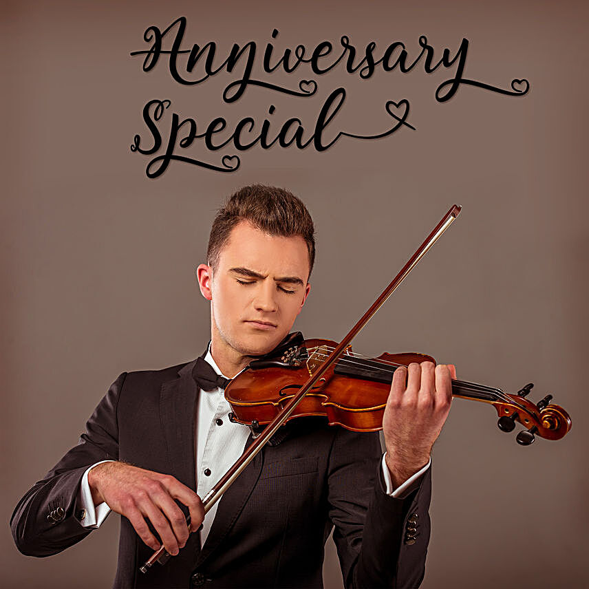 Happy Anniversary Romantic Tune:Violinist On call