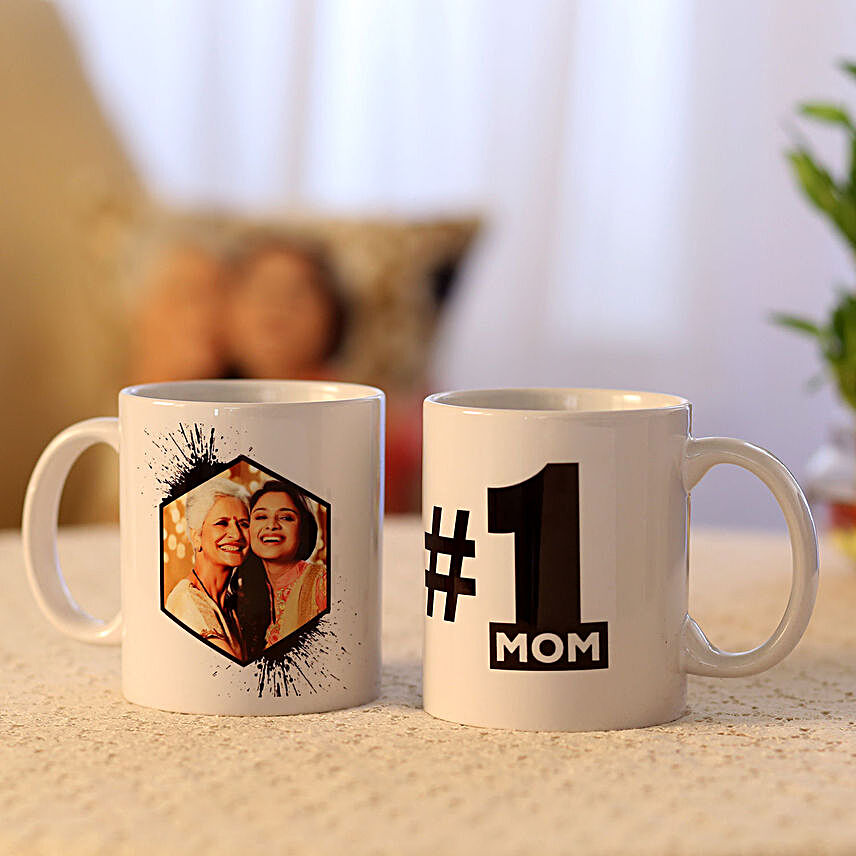 Number One & Personalised Mugs For Mom
