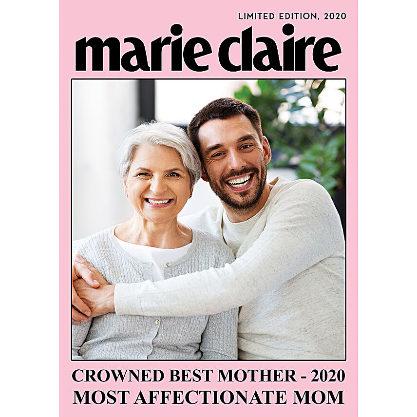 Affectionate Mom Personalised E-Magazine Cover