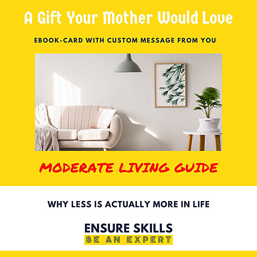 Moderate Living E-Book Card