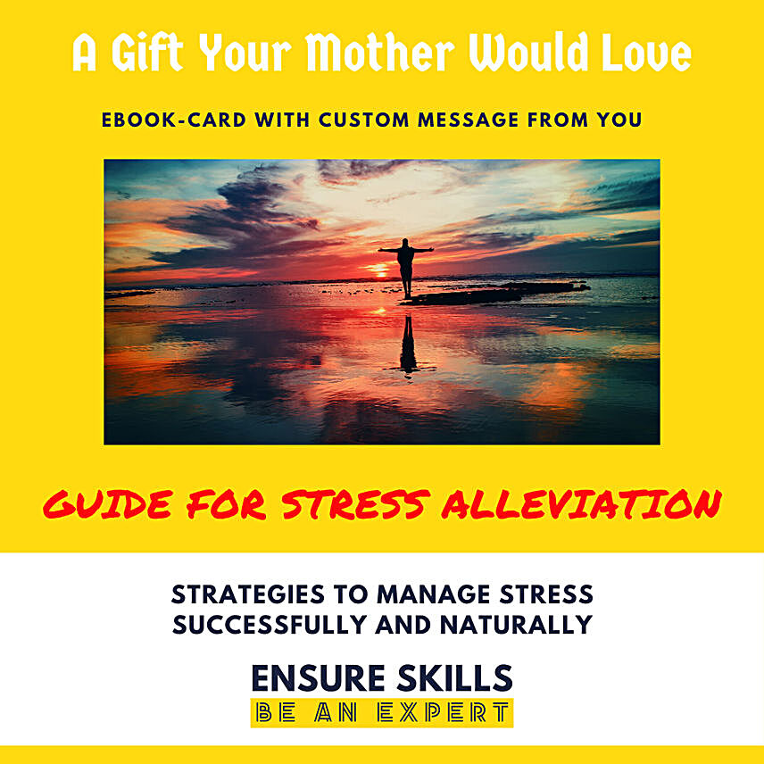 Stress Alleviation Guide E-Book Card