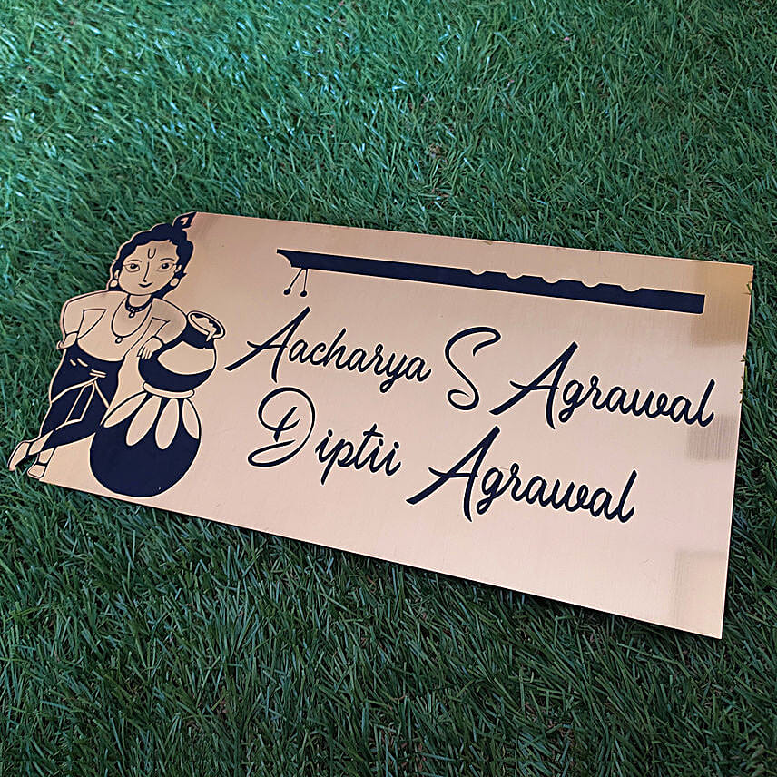 Send Buy Customized Name Plates For Home Online Ferns N Petals Send Buy Customized Name Plates For Home Online Ferns N Petals