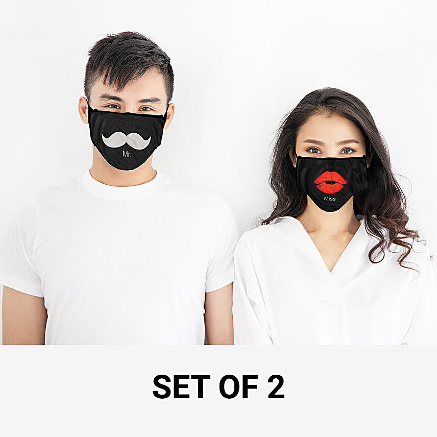 Mr. & Mrs. Face Mask