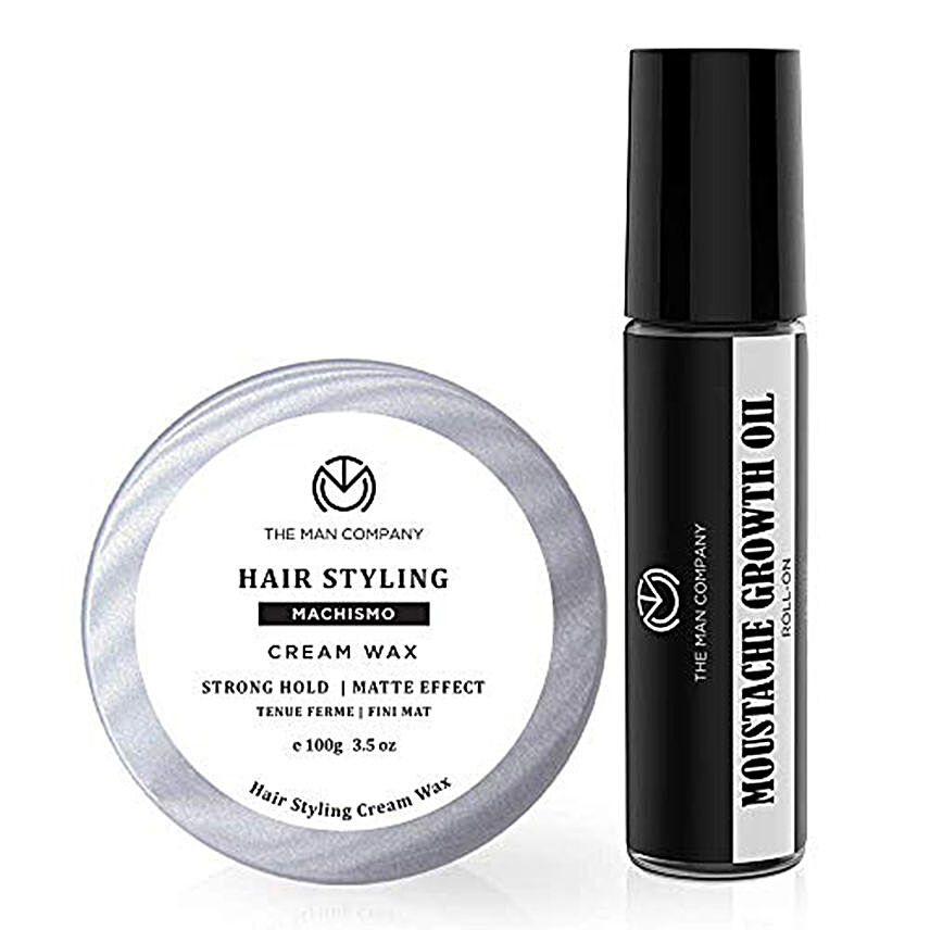 The Man Company Hair & Moustache Grooming Combo