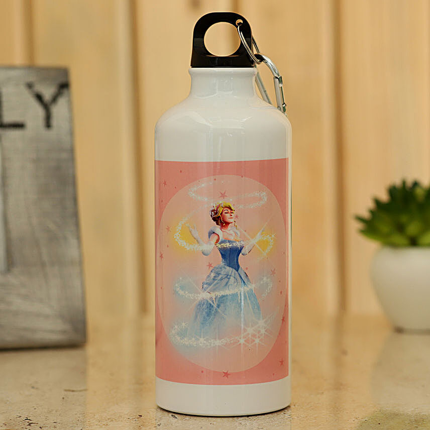 Printed Cinderella Water Bottle
