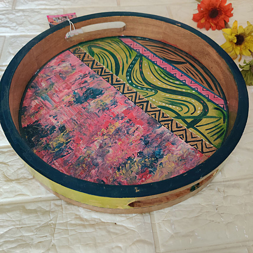 Water Colour Art Platter
