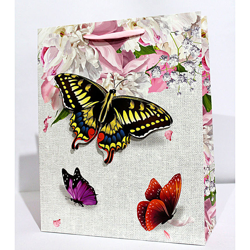 3D Designer Gift Bags Butterfly
