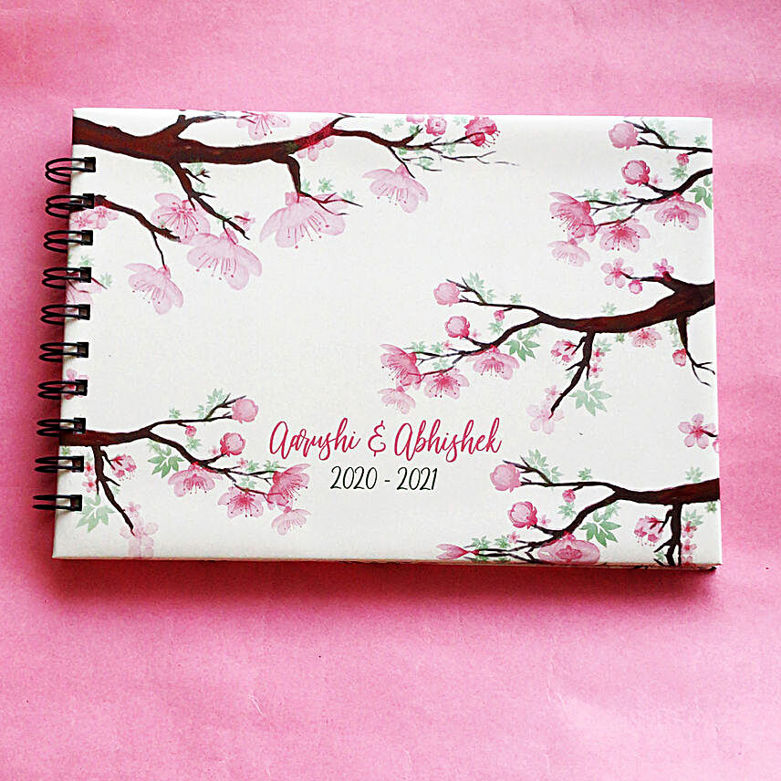Cherry Blossom Anniversary Book