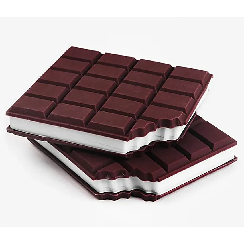 Chocolate cover Shaped Scented Notepad:Gifts for Dhanteras
