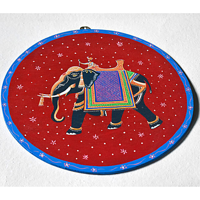 Buy/Send Rajasthani Elephant Wall Hanging Online Ferns N Petals