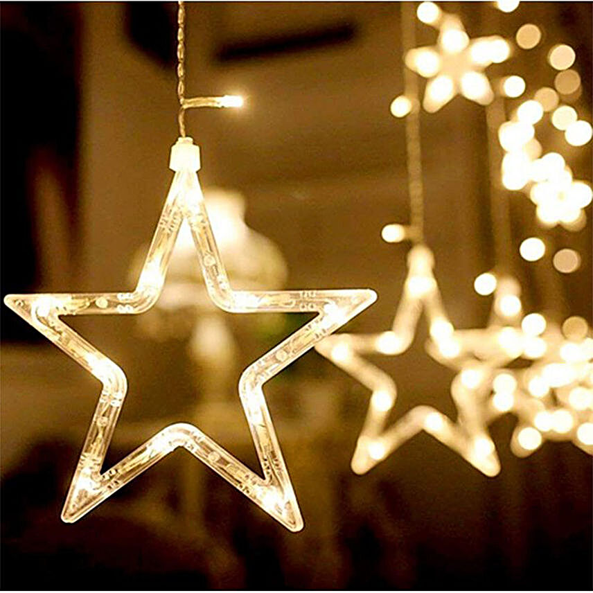Star Curtain Lights:Elegant Home Décor Gifts