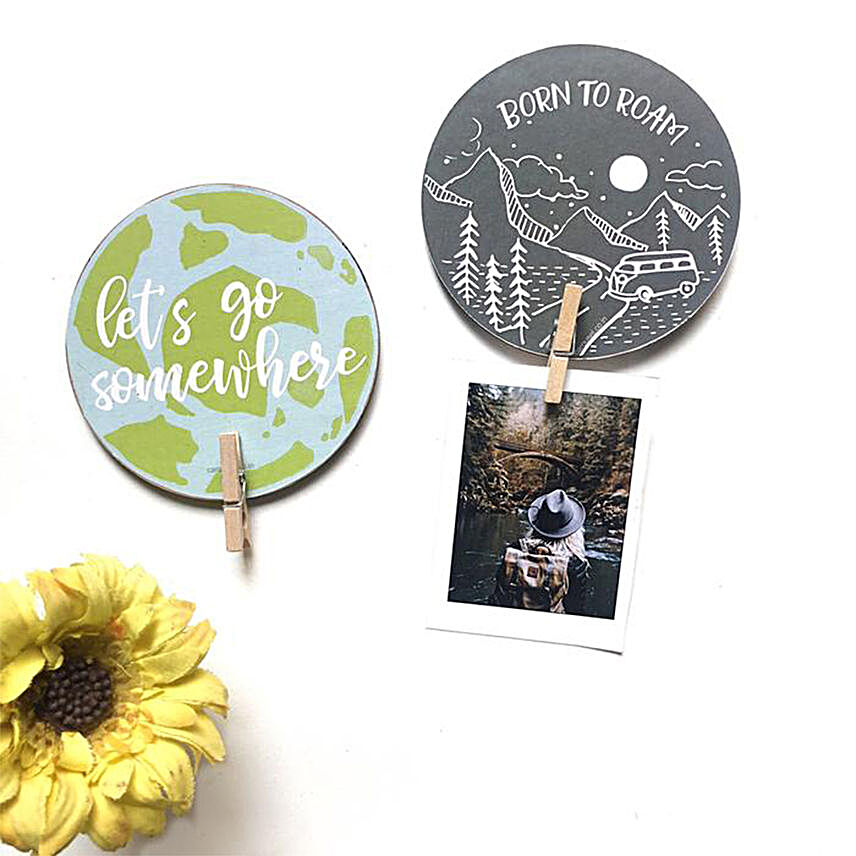 Clip Magnet - Travel (Set of Two)