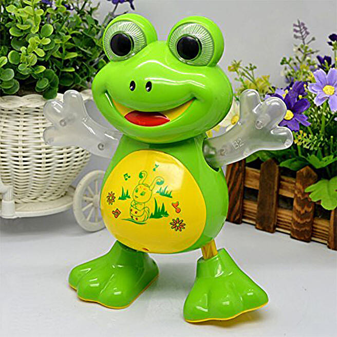 dancing frog plush