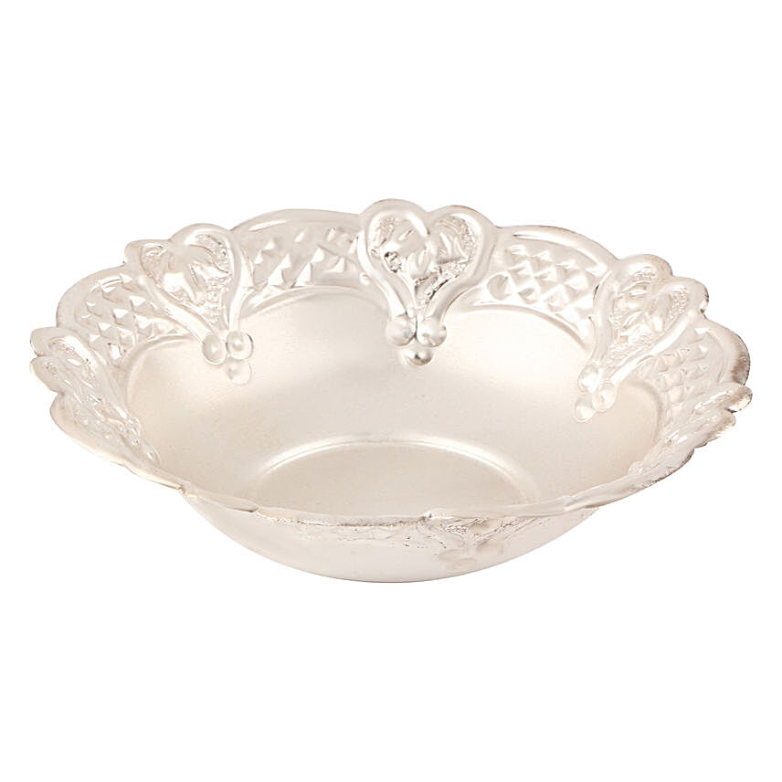 Sterling Silver Bowl Light Weight Big