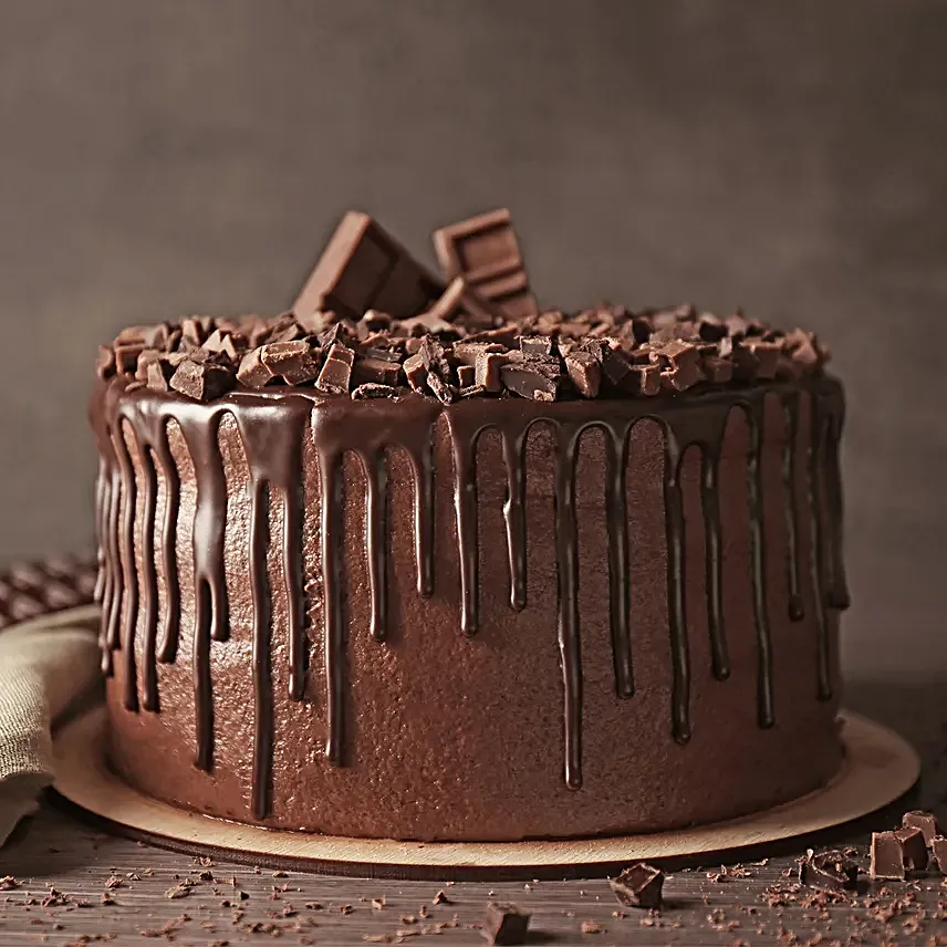 Buy/Send Rich Chocolate Cream Cake Half Kg Online- Ferns N Petals