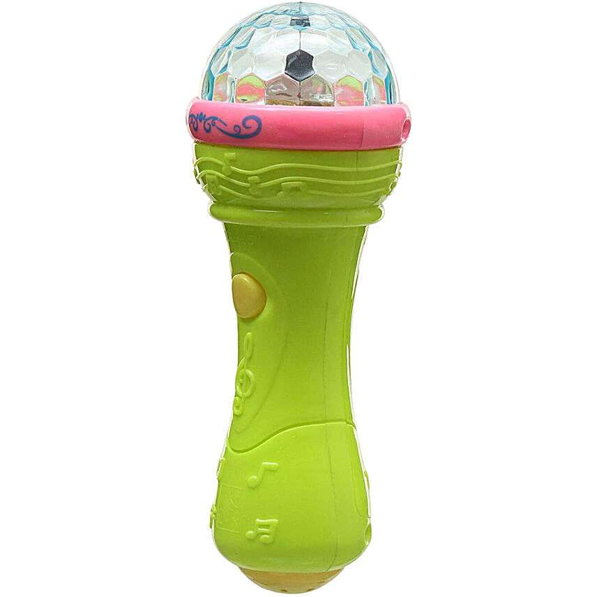 Musical Microphone with 3D Lights