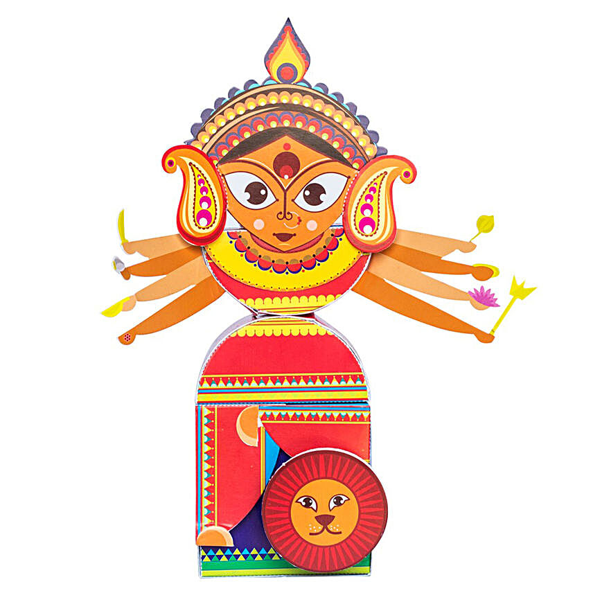 Toiing Craftoi Durga 3D DIY Paper Craft Kit