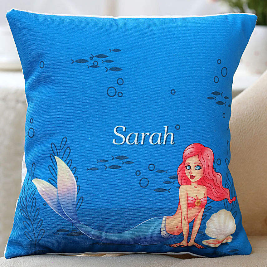 Little Mermaid Personalised Cushion