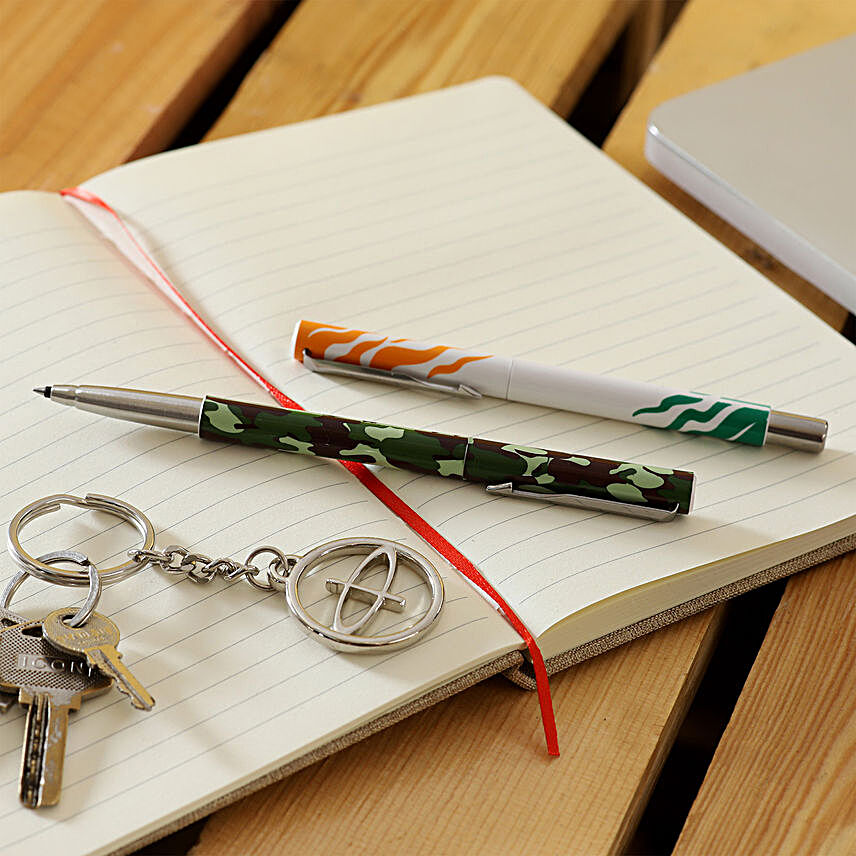 redden Buitenshuis Appal Buy/Send Parker Pen Gift Set With Keychain Online- FNP