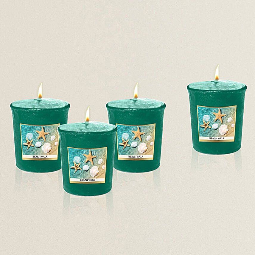 Scented Candle Votives Beach Walk