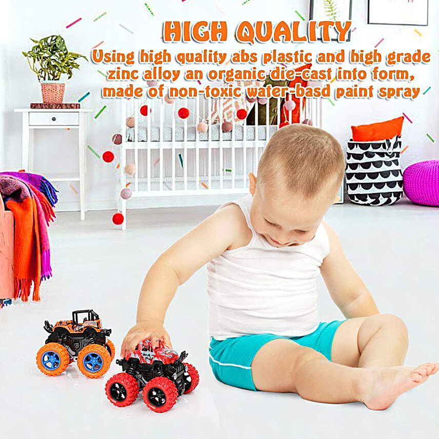 Big Wheels High Suspension World Cars Pack of 8 Cars