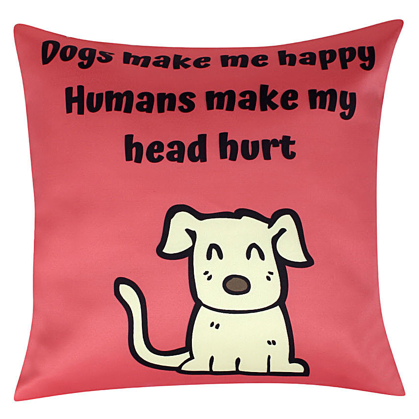 Dog Hooman Cushion cover